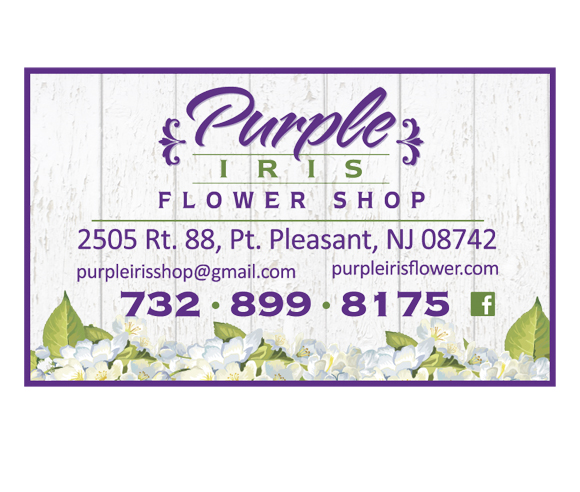 Purple Iris Flower Shop